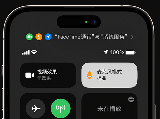 定远苹果授权维修网点分享iPhone在通话时让你的声音更清晰 