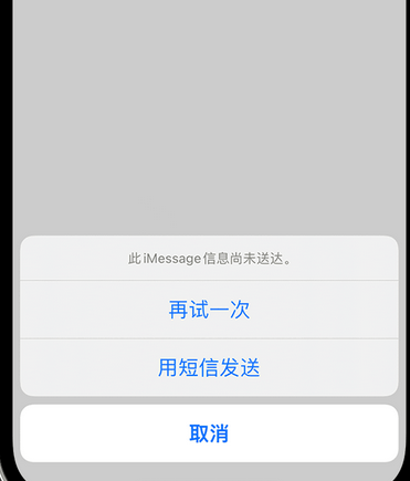 定远apple维修iPhone上无法正常发送iMessage信息