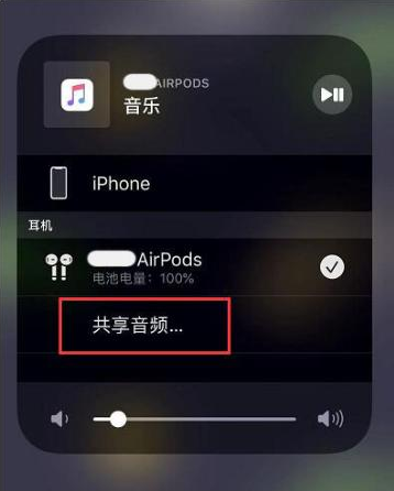 定远苹果14音频维修点分享iPhone14音频共享设置方法 