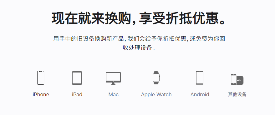 定远苹果手机维修分享iPhone以旧换新的去处 