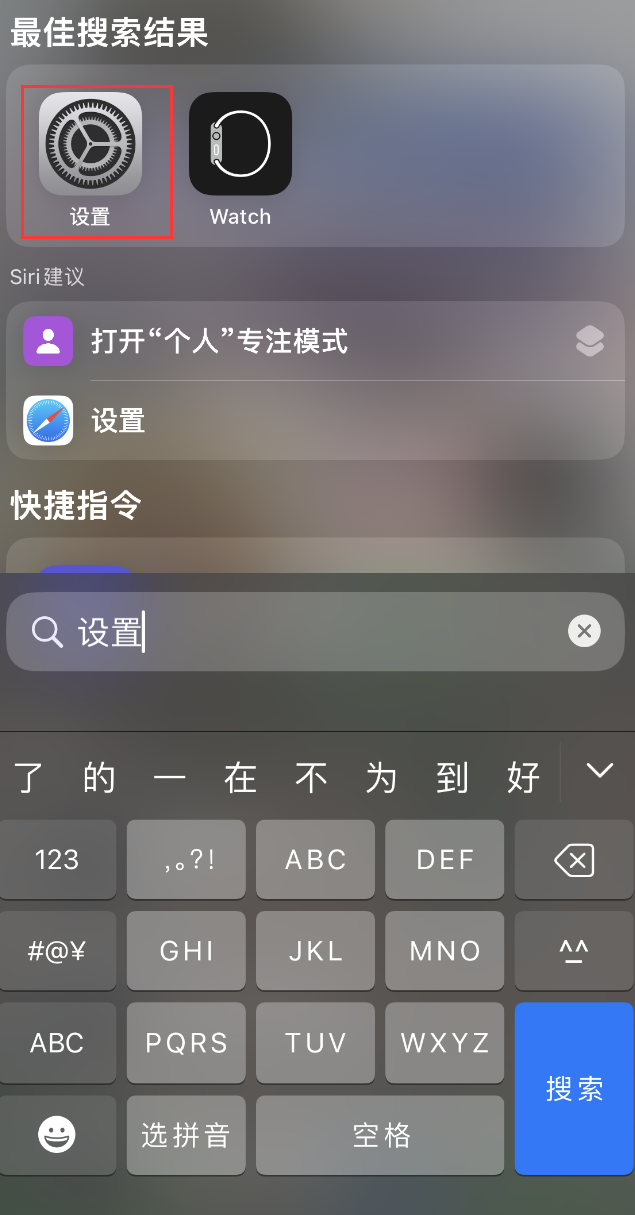 定远苹果手机维修分享：iPhone 找不到“设置”或“App Store”怎么办？ 