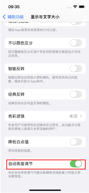 定远苹果15维修店分享iPhone 15 Pro系列屏幕亮度 