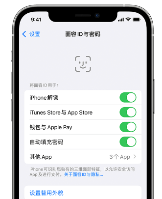 定远苹果手机维修分享升级iOS 16 后 Face ID不可用怎么办 