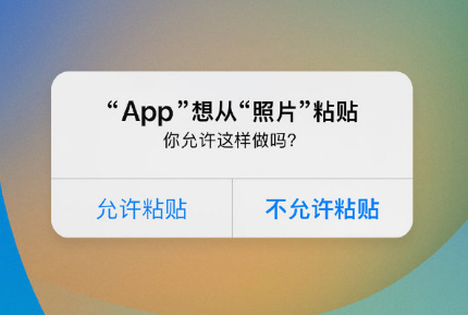 定远苹果手机维修分享iPhone 复制粘贴弹窗太烦人？终于可以在 iOS 16.1 中设置关闭了 
