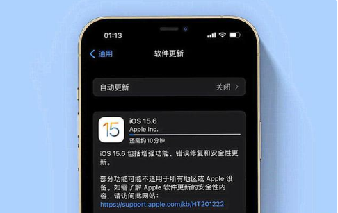 定远苹果手机维修分享iOS 15.6续航怎么样 