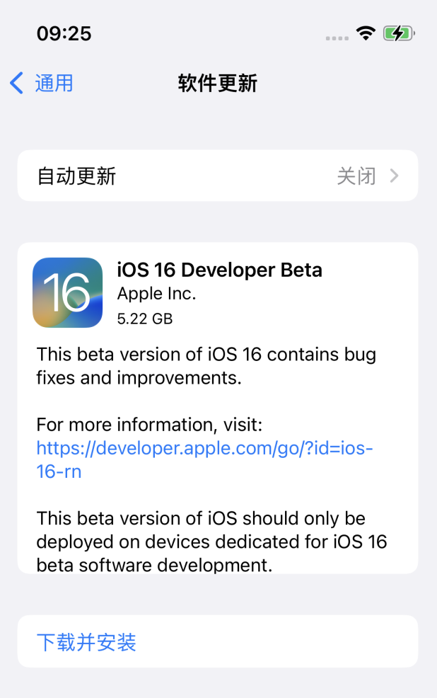 定远苹果手机维修分享描述文件升级iOS 16方法教程 