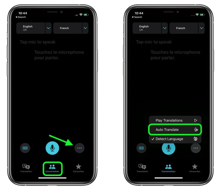 定远苹果手机维修分享iOS 15 “翻译” App 新改进 