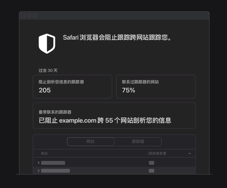 定远苹果手机维修分享如何在 Safari 浏览器中查看和打开隐私报告 