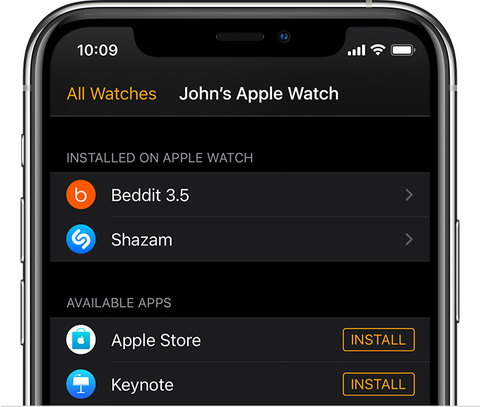 定远苹果手机维修分享如何在 Apple Watch 上下载应用 